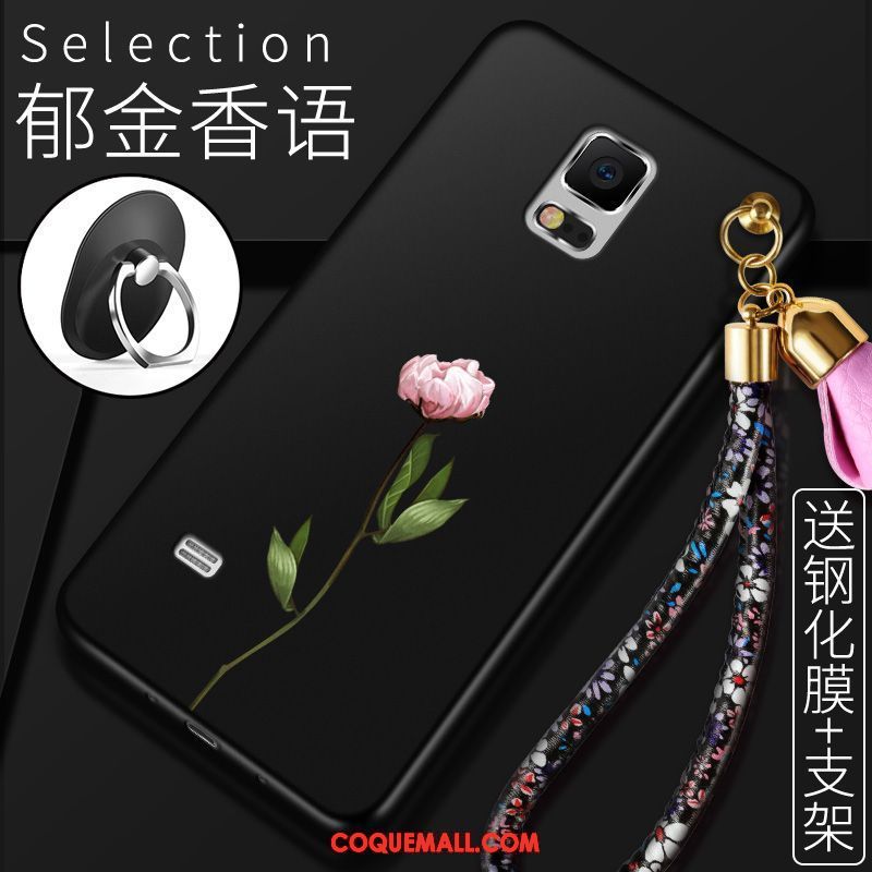 Étui Samsung Galaxy Note 4 Étoile Noir Protection, Coque Samsung Galaxy Note 4 Tendance Incassable
