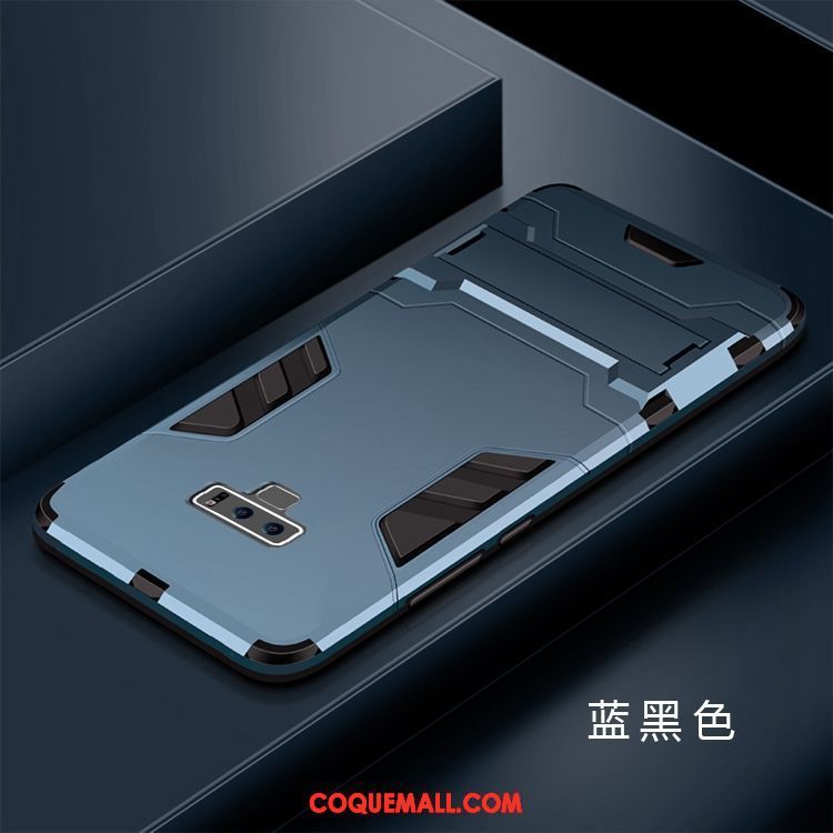 Étui Samsung Galaxy Note 9 Téléphone Portable Membrane Tempérer, Coque Samsung Galaxy Note 9 Étoile Bleu