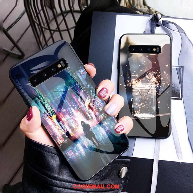 Étui Samsung Galaxy S10 Personnalité Incassable Téléphone Portable, Coque Samsung Galaxy S10 Mode Marque De Tendance