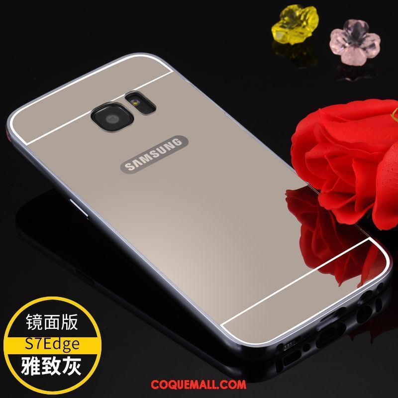 Étui Samsung Galaxy S7 Edge Couvercle Arrière Très Mince Tendance, Coque Samsung Galaxy S7 Edge Téléphone Portable Elegance