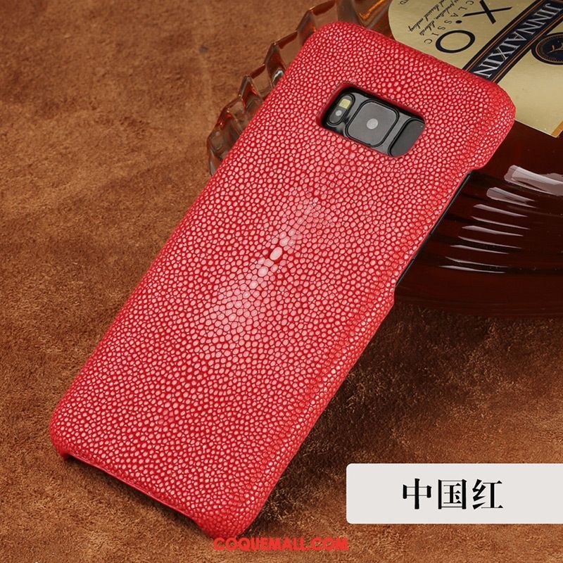 Étui Samsung Galaxy S8+ Nouveau Étoile Rouge, Coque Samsung Galaxy S8+ Étui En Cuir Protection