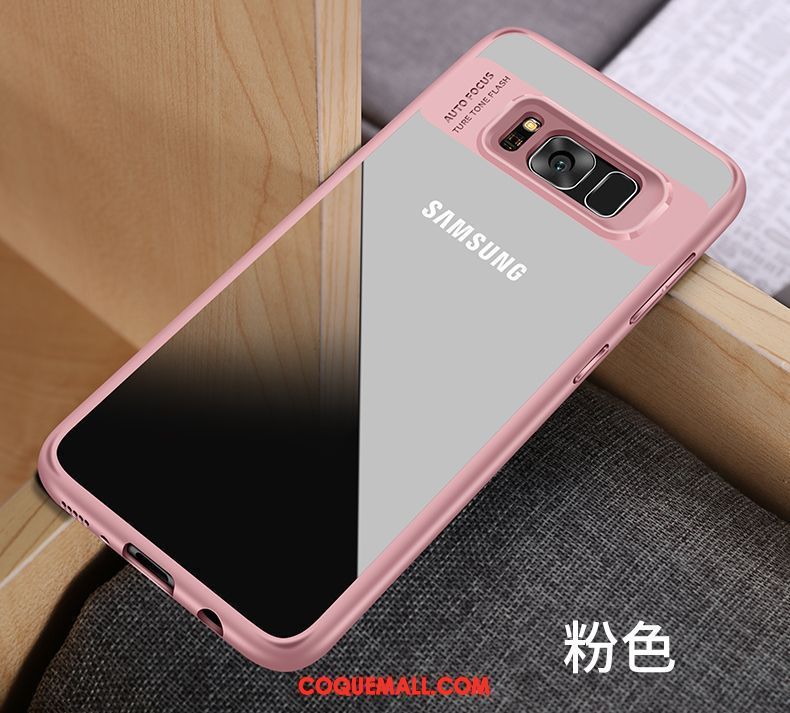 Étui Samsung Galaxy S8+ Silicone Rose Incassable, Coque Samsung Galaxy S8+ Protection Étoile