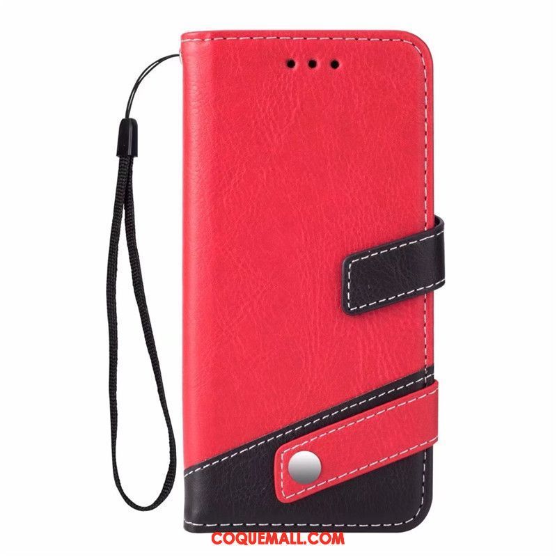 Étui Samsung Galaxy S9 Fluide Doux Rouge Étoile, Coque Samsung Galaxy S9 Tout Compris Téléphone Portable