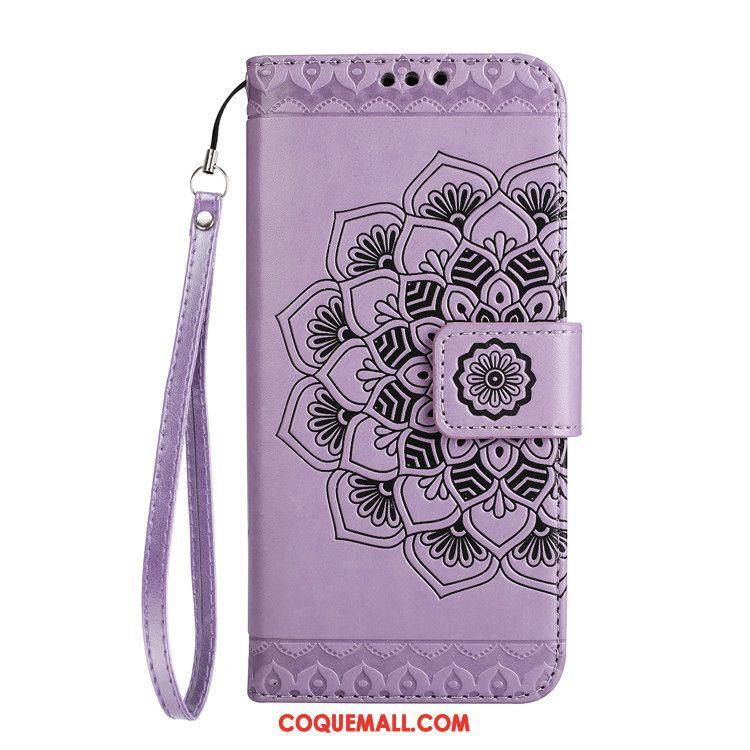 Étui Sony Xperia Xa Incassable Violet Protection, Coque Sony Xperia Xa Téléphone Portable Étui En Cuir