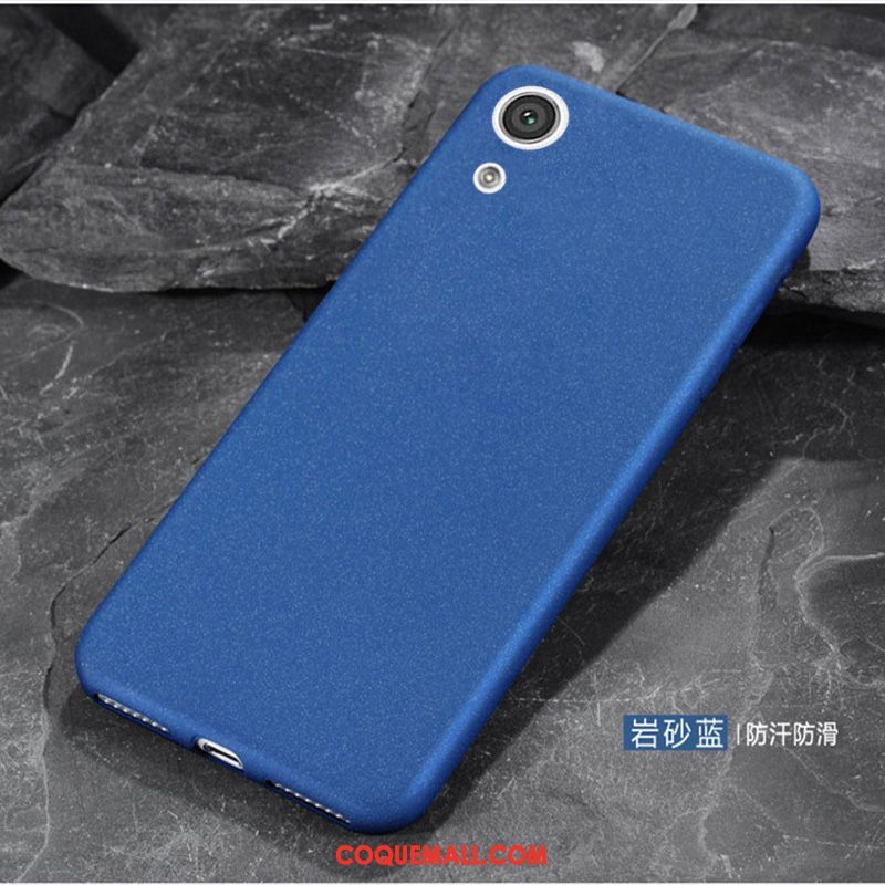 Étui Sony Xperia Xa1 Plus Incassable Téléphone Portable Protection, Coque Sony Xperia Xa1 Plus Bleu Fluide Doux
