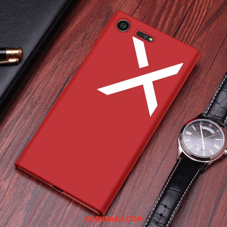 Étui Sony Xperia Xz Premium Incassable Très Mince Protection, Coque Sony Xperia Xz Premium Téléphone Portable Rouge