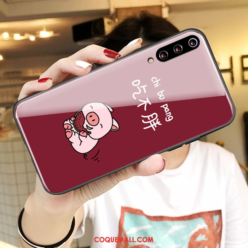 Étui Xiaomi Mi 9 Personnalité Fluide Doux Tout Compris, Coque Xiaomi Mi 9 Incassable Net Rouge Beige