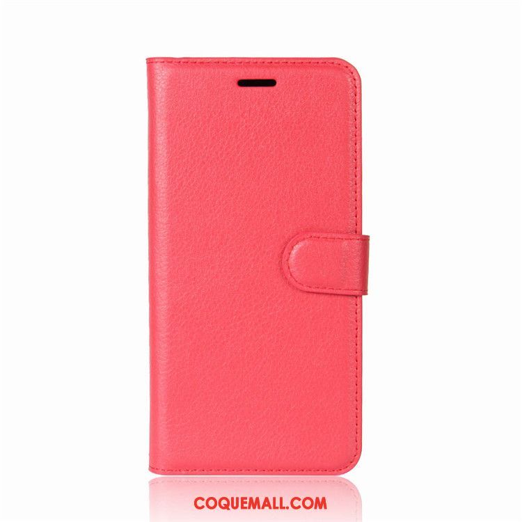 Étui Xiaomi Mi A1 Portefeuille Rouge Étui En Cuir, Coque Xiaomi Mi A1 Carte Petit Beige