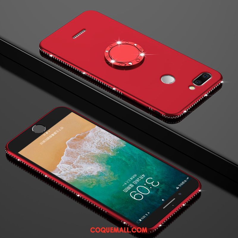 Étui Xiaomi Redmi 6 Personnalité Silicone Petit, Coque Xiaomi Redmi 6 Téléphone Portable Ornements Suspendus Beige
