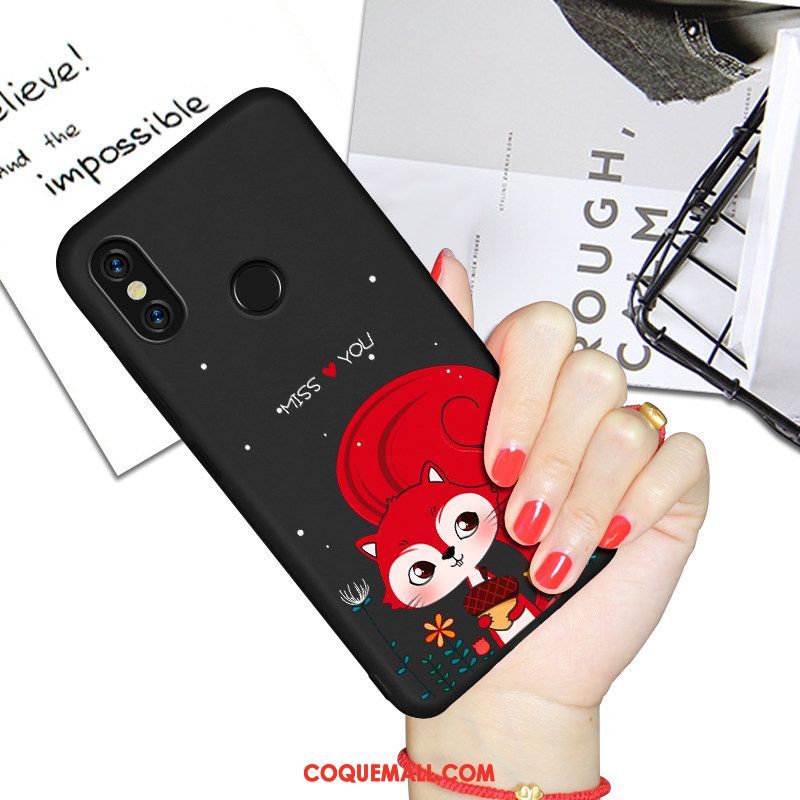 Étui Xiaomi Redmi Note 5 Amoureux Ornements Suspendus Petit, Coque Xiaomi Redmi Note 5 Fluide Doux Simple Beige