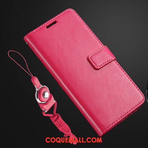 Étui Xiaomi Redmi S2 Petit Étui En Cuir Protection, Coque Xiaomi Redmi S2 Téléphone Portable Rouge Beige