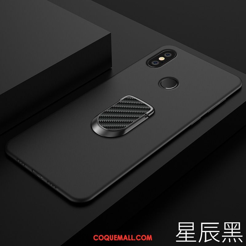 Étui Xiaomi Redmi S2 Téléphone Portable Délavé En Daim Noir, Coque Xiaomi Redmi S2 Magnétisme Nouveau Beige