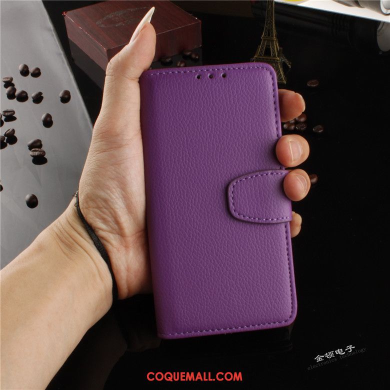 Étui iPhone 5 / 5s Incassable Violet Téléphone Portable, Coque iPhone 5 / 5s Étui En Cuir Protection