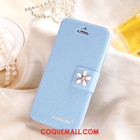 Étui iPhone 5 / 5s Simple Luxe Support, Coque iPhone 5 / 5s Clamshell Protection