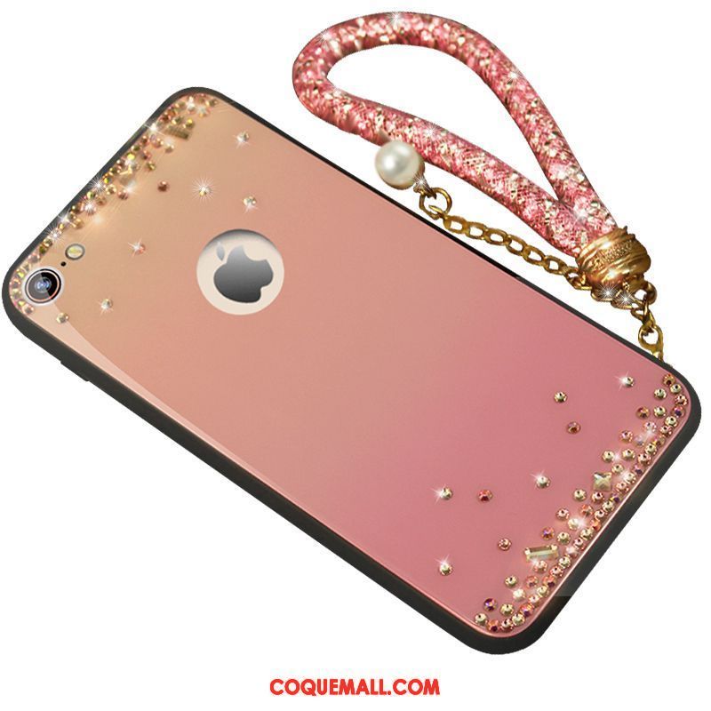 Étui iPhone 6 / 6s Personnalité Luxe Rose, Coque iPhone 6 / 6s Bracelet Strass