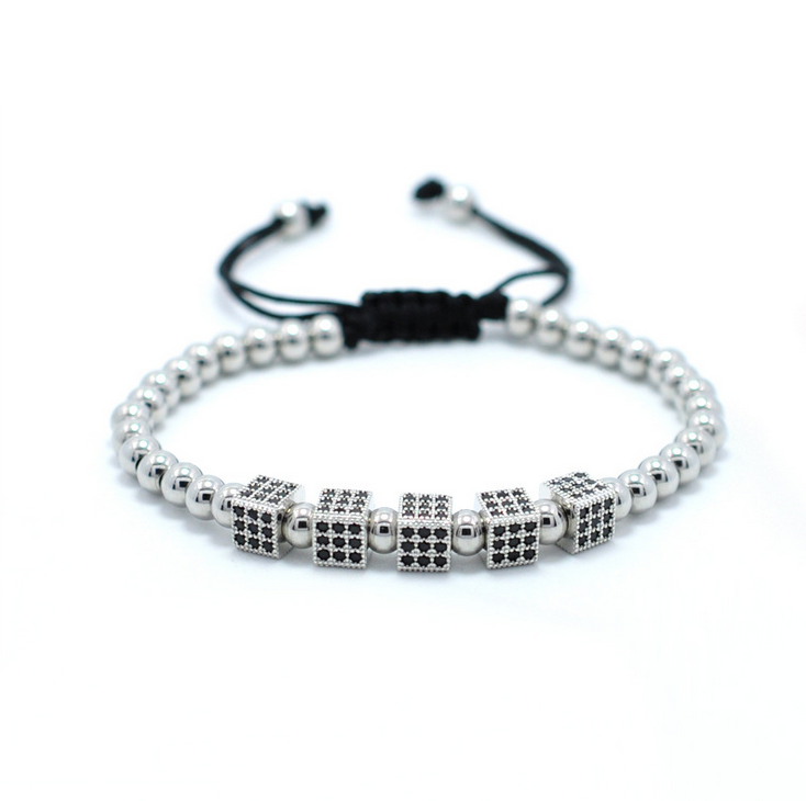 Bijoux En Argent Homme Bracelet Europe Tendance, Bijoux En Argent