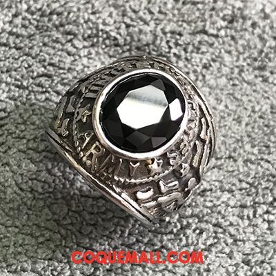 Bijoux En Argent Homme Europe Cœur Rouge, Bijoux En Argent Rétro