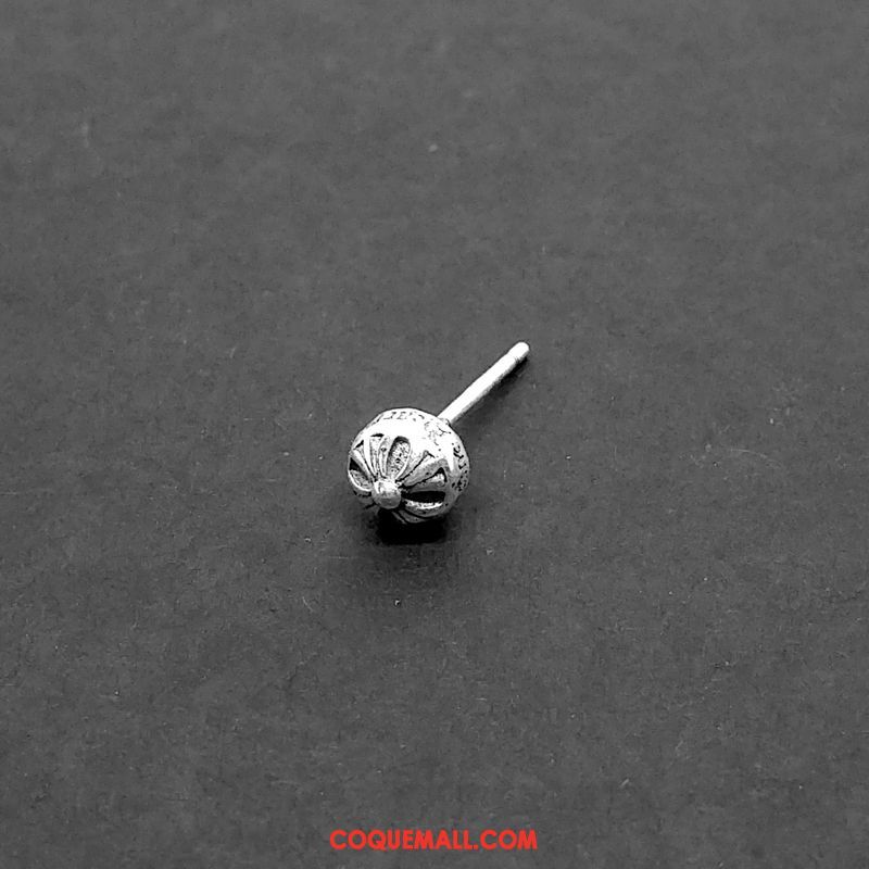 Bijoux En Argent Homme Pure Argenté Squelette, Bijoux En Argent Personnalité Accessoires