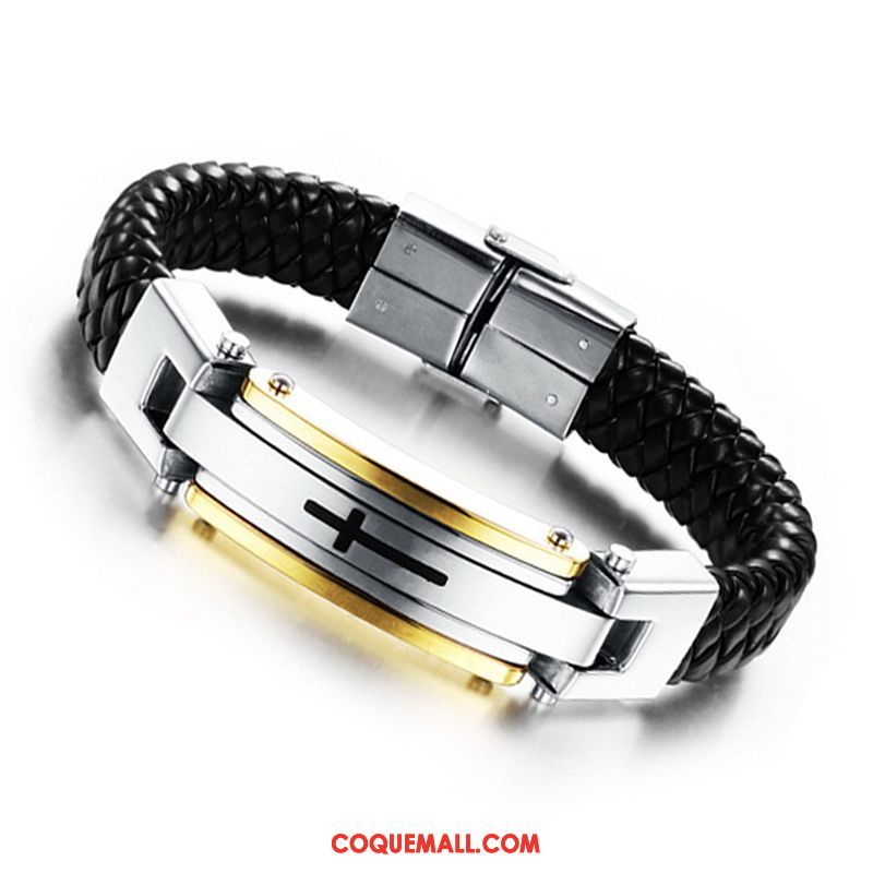 Bijoux En Argent Homme Qualité Tendance All-match, Bijoux En Argent Rétro Bracelet