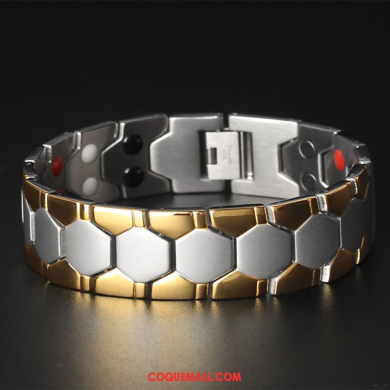 Bijoux En Argent Homme Tendance Femme Bracelet, Bijoux En Argent Accessoires Europe Gold