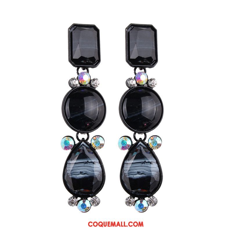 Boucles D'oreilles Femme Accessoires Rétro Réseau, Boucles D'oreilles Multicolore Personnalité