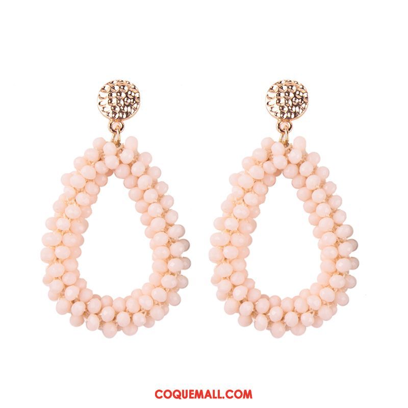 Boucles D'oreilles Femme All-match Dames Manuel, Boucles D'oreilles Le Nouveau Accessoires Beige