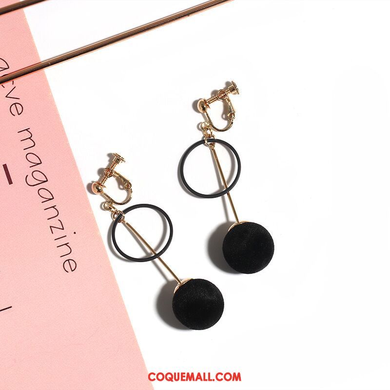 Boucles D'oreilles Femme Tempérament Mode Rouge, Boucles D'oreilles Simple Nouveau