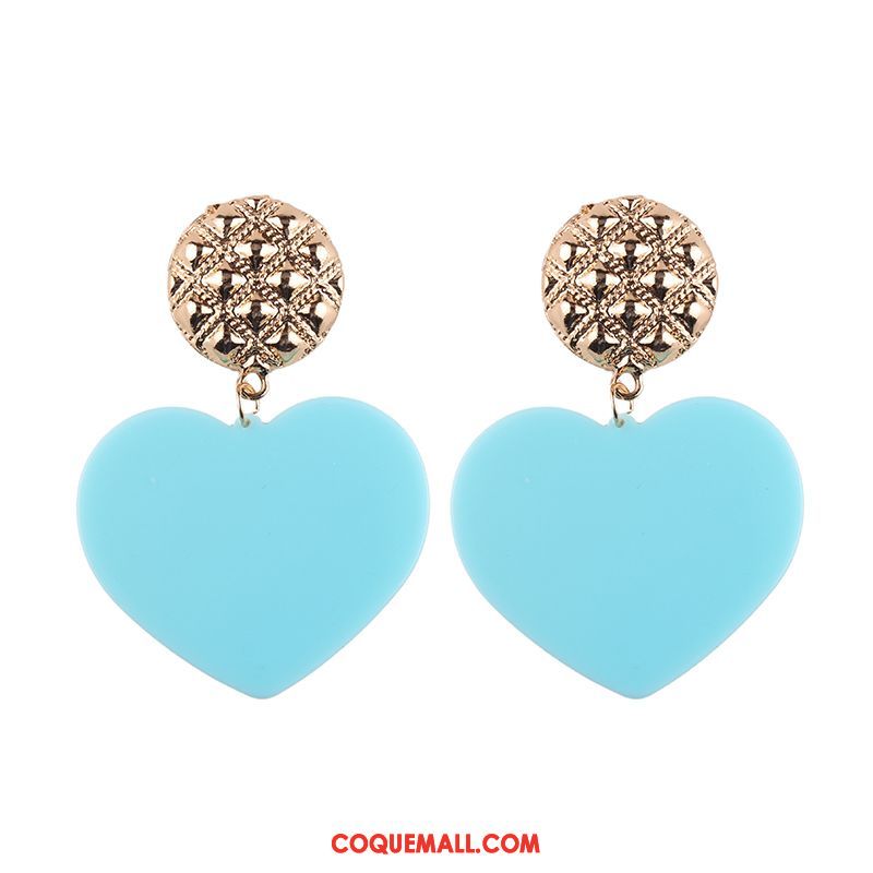 Boucles D'oreilles Femme Vent De L'université Doux Couleurs De Bonbon, Boucles D'oreilles Résine All-match Dunkel