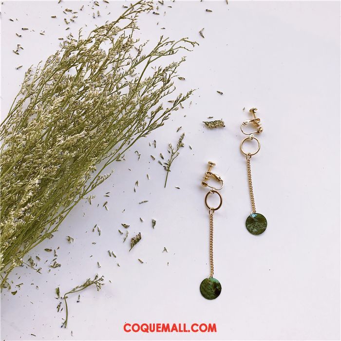 Boucles D'oreilles Femme Vert Original Tempérament, Boucles D'oreilles Sexy