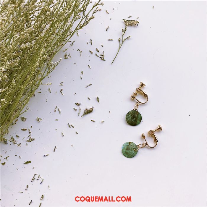 Boucles D'oreilles Femme Vert Original Tempérament, Boucles D'oreilles Sexy