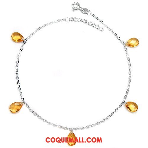 Bracelet De Cheville Femme Mode Accessoires Argenté, Bracelet De Cheville