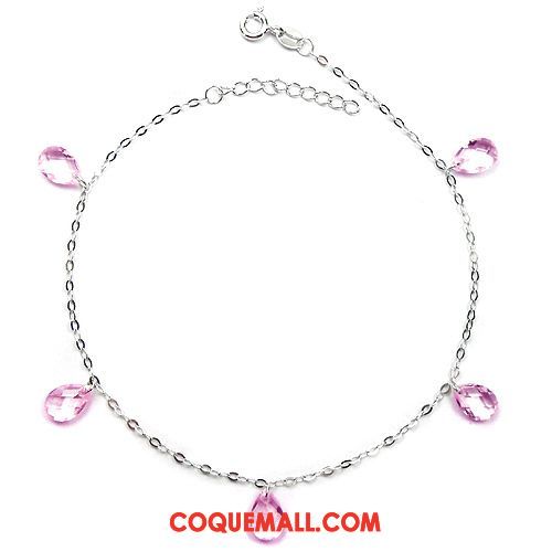 Bracelet De Cheville Femme Mode Accessoires Argenté, Bracelet De Cheville