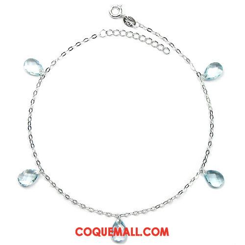 Bracelet De Cheville Femme Mode Accessoires Argenté, Bracelet De Cheville