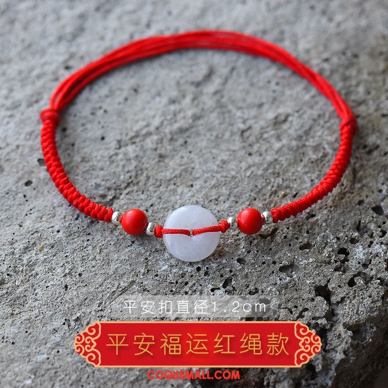 Bracelet De Cheville Femme Simple Sexy Homme, Bracelet De Cheville Amoureux Tissage