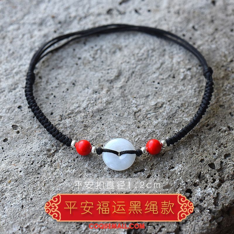 Bracelet De Cheville Femme Simple Sexy Homme, Bracelet De Cheville Amoureux Tissage