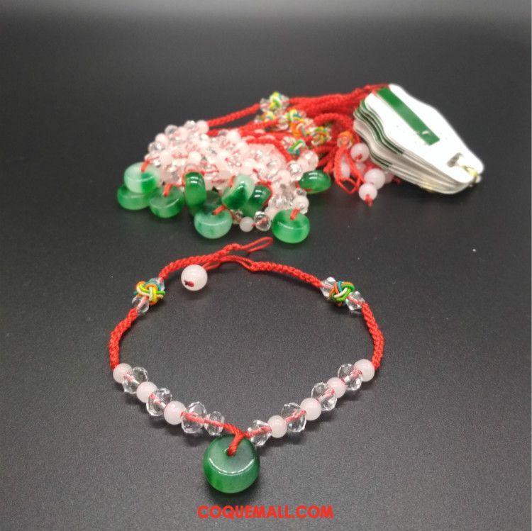 Bracelet De Cheville Femme Tissage Rouge Amoureux, Bracelet De Cheville Accessoires