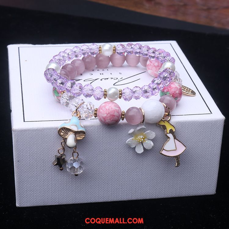 Bracelets Femme Accessoires Gros Bracelet, Bracelets Petit Fleurs