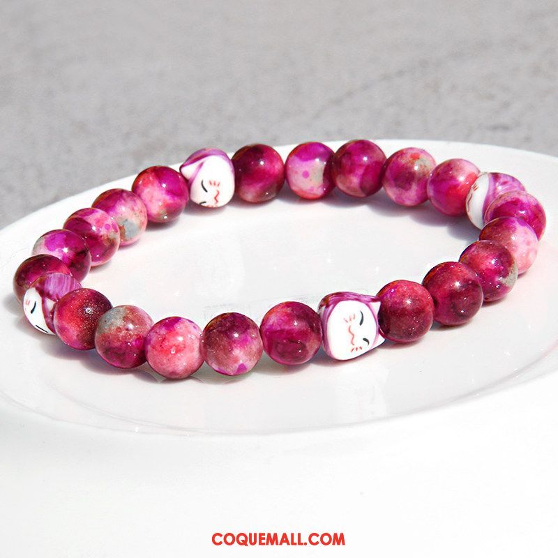 Bracelets Femme Accessoires Violet Mode, Bracelets Bracelet Accessoires