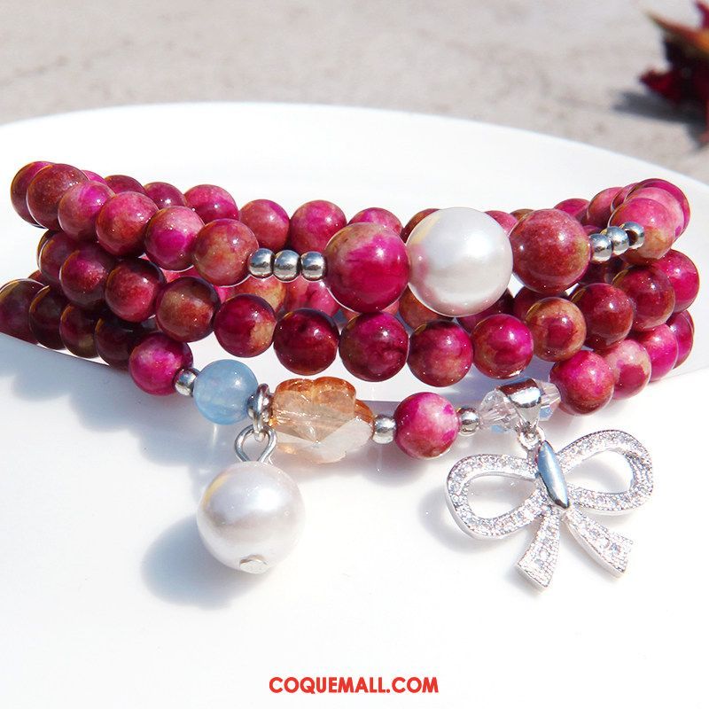Bracelets Femme Accessoires Violet Mode, Bracelets Bracelet Accessoires