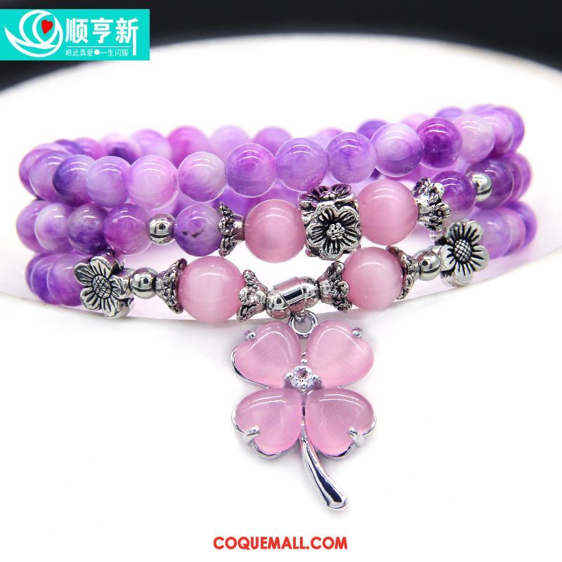 Bracelets Femme Accessoires Violet Mode, Bracelets Bracelet Accessoires