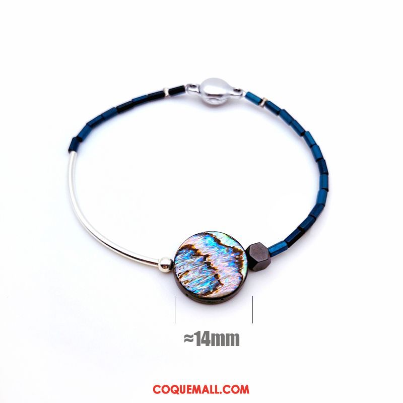 Bracelets Femme Cadeau Original Argenté, Bracelets Perle Bracelet