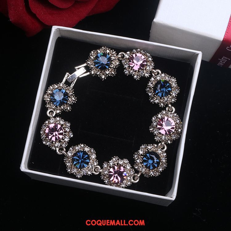 Bracelets Femme Cadeau Pierres De Strass Bracelet, Bracelets Mode Cristal