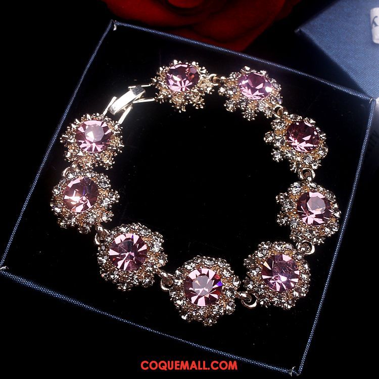 Bracelets Femme Cadeau Pierres De Strass Bracelet, Bracelets Mode Cristal