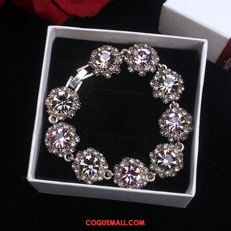 Bracelets Femme Cadeau Pierres De Strass Bracelet, Bracelets Mode Cristal