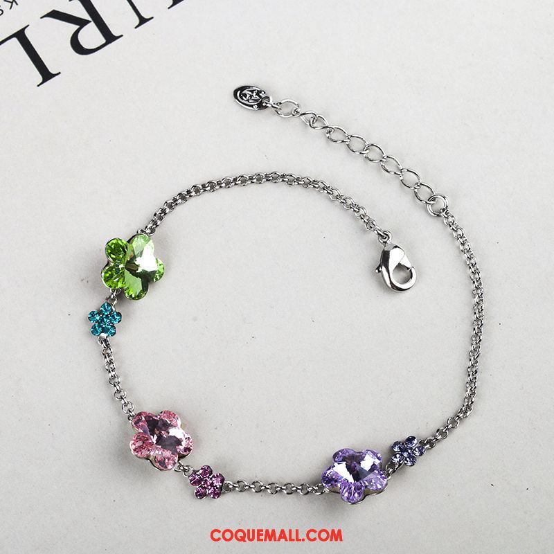 Bracelets Femme Cristal Cadeau Étudiant, Bracelets Accessoires Simple