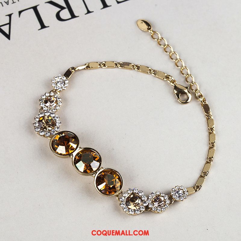 Bracelets Femme Cristal Cadeau Étudiant, Bracelets Accessoires Simple