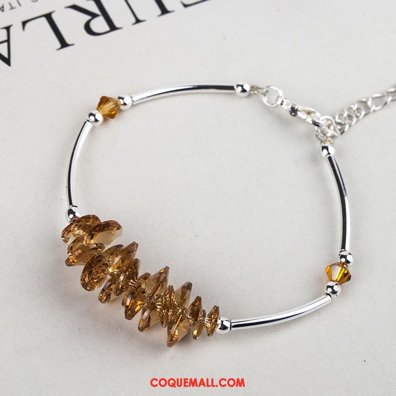 Bracelets Femme Cristal Cadeau Étudiant, Bracelets Accessoires Simple