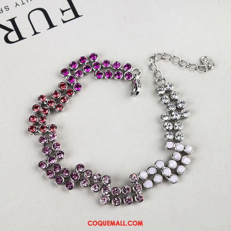 Bracelets Femme Cristal Cadeau Étudiant, Bracelets Accessoires Simple