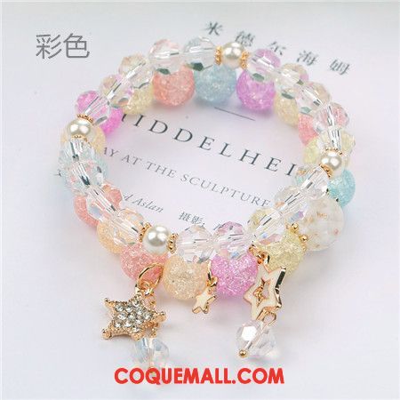 Bracelets Femme Cristal Multicouche Fleur, Bracelets Frais Bracelet