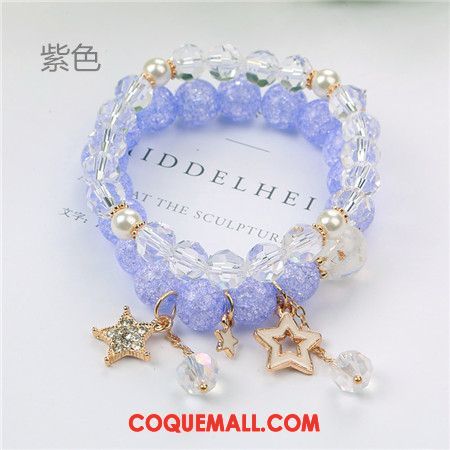 Bracelets Femme Cristal Multicouche Fleur, Bracelets Frais Bracelet